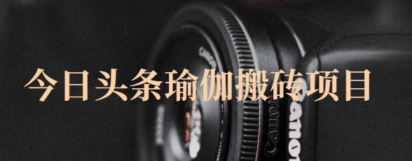 猎人社区·今日头条瑜伽搬砖项目，单号一天几十收入，可以批量操作！极优客-网创项目资源站-副业项目-创业项目-搞钱项目极优客网创