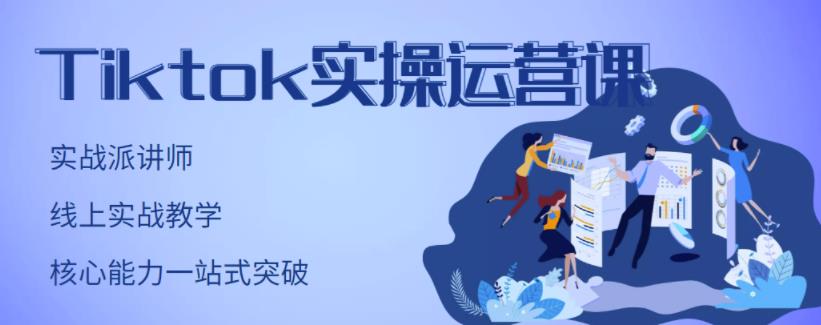 TikTok实操运营课，手把手账号实战，适合零基础Tiktok新人极优客-网创项目资源站-副业项目-创业项目-搞钱项目极优客网创