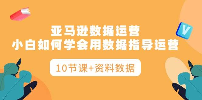 亚马逊数据运营，小白如何学会用数据指导运营（10节课+资料数据）极优客-网创项目资源站-副业项目-创业项目-搞钱项目极优客网创