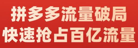阿杰·拼多多流量破局:如何打黑标，爆款的思路，拼多多流量框架，快速抢占百亿流量极优客-网创项目资源站-副业项目-创业项目-搞钱项目极优客网创