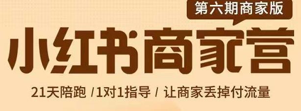 贾真-小红书商家营第6期商家版，21天带货陪跑课，让商家丢掉付流量极优客-网创项目资源站-副业项目-创业项目-搞钱项目极优客网创